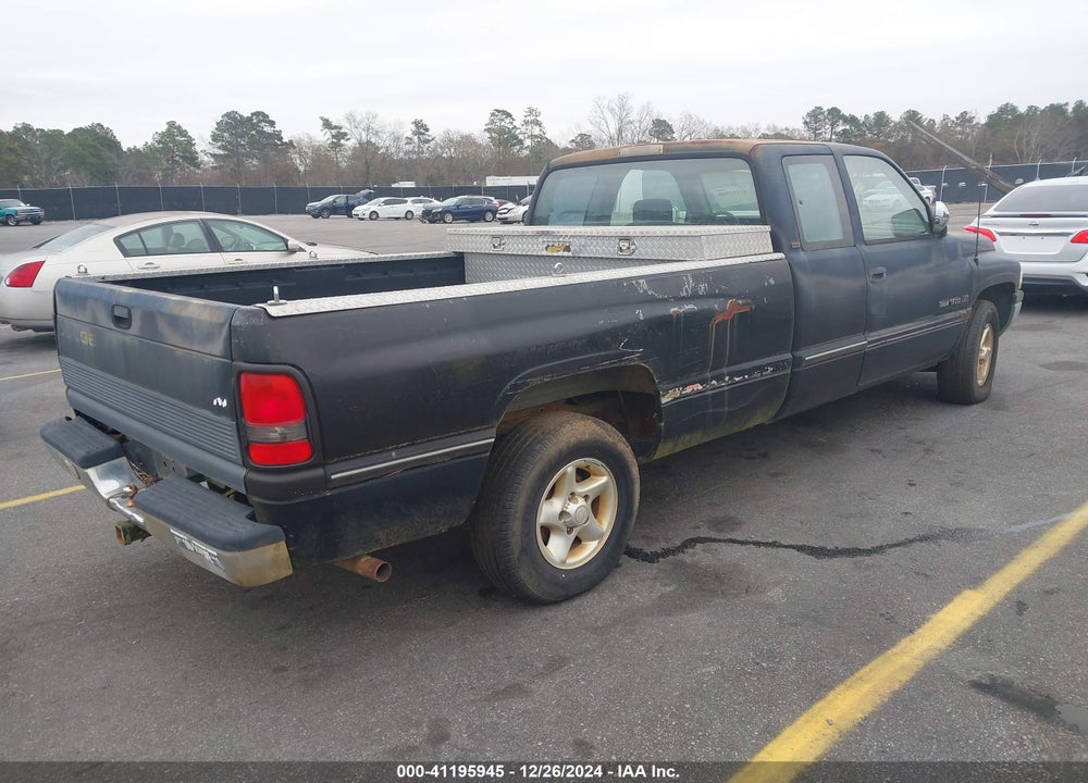 1996 DODGE RAM 1500 VIN: 3B7HC13Y6TM186372