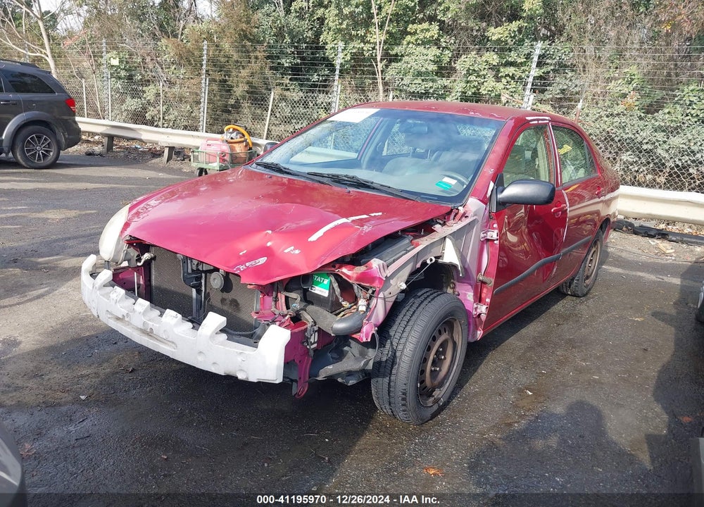 2007 TOYOTA COROLLA CE VIN: JTDBR32E870135276