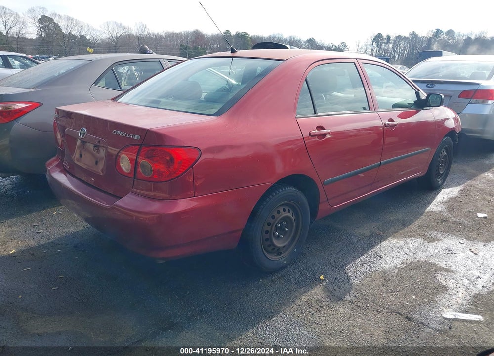 2007 TOYOTA COROLLA CE VIN: JTDBR32E870135276