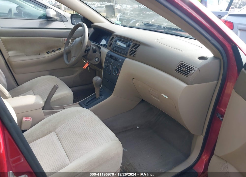 2007 TOYOTA COROLLA CE VIN: JTDBR32E870135276