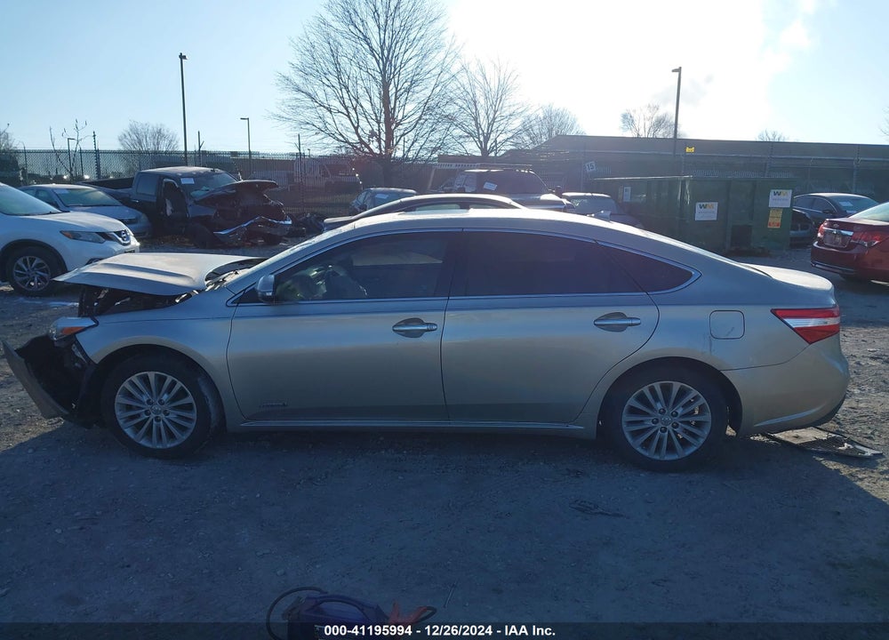 2014 TOYOTA AVALON HYBRID LIMITED VIN: 4T1BD1EB6EU035084