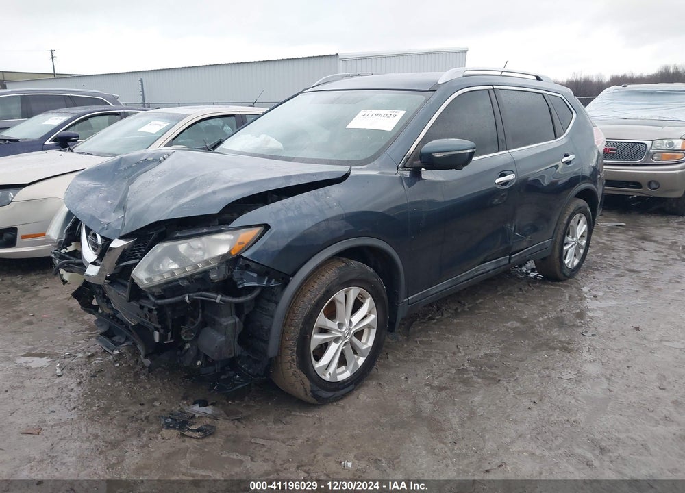 2014 NISSAN ROGUE SV VIN: 5N1AT2MTXEC836198