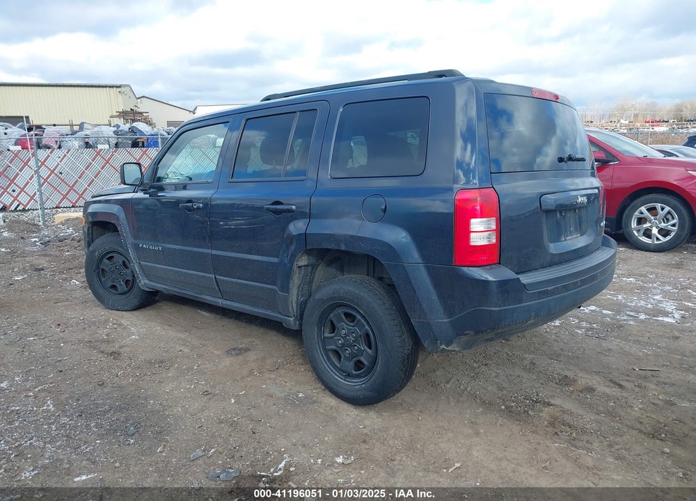 2015 JEEP PATRIOT SPORT VIN: 1C4NJRBB4FD231765
