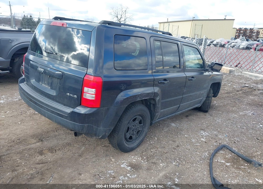 2015 JEEP PATRIOT SPORT VIN: 1C4NJRBB4FD231765