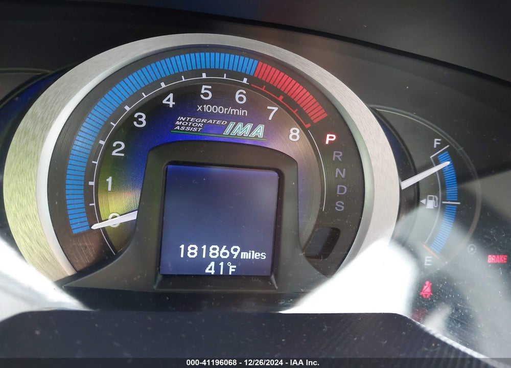 2010 HONDA INSIGHT EX VIN: JHMZE2H74AS038308