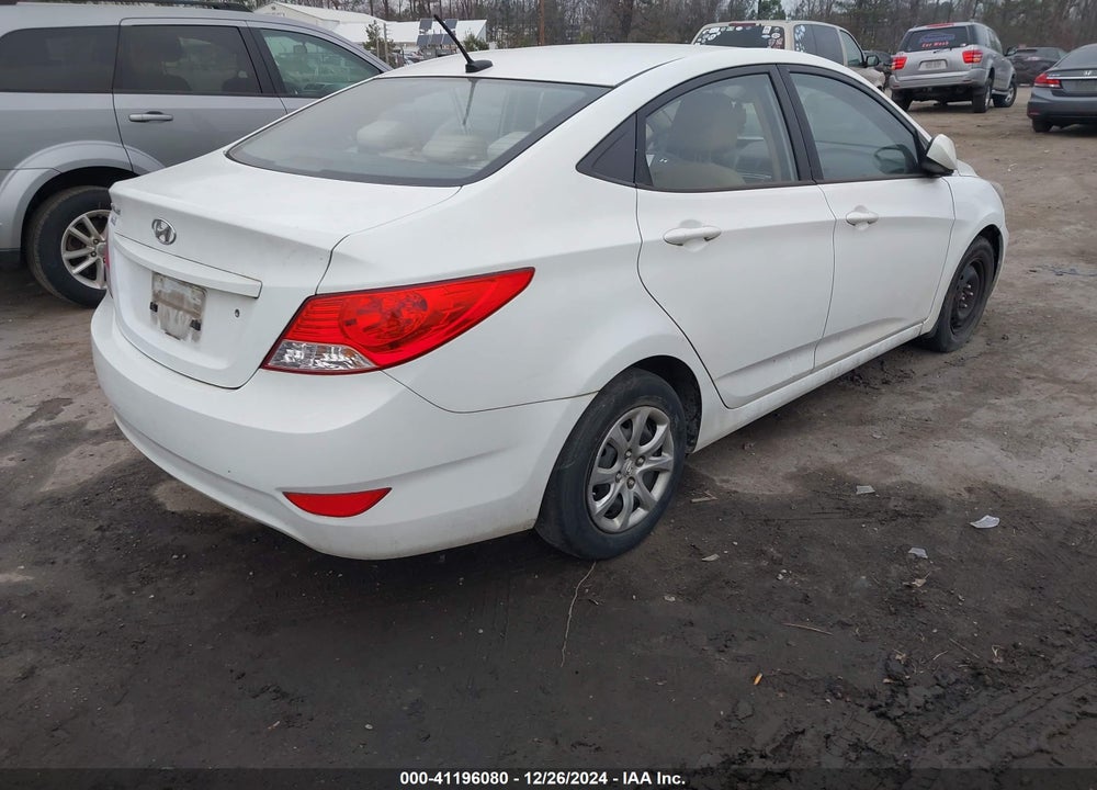 2013 HYUNDAI ACCENT GLS VIN: KMHCT4AE0DU430658