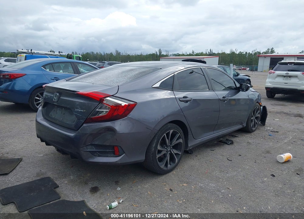 2020 HONDA CIVIC VIN: 2HGFC2F80LH513261