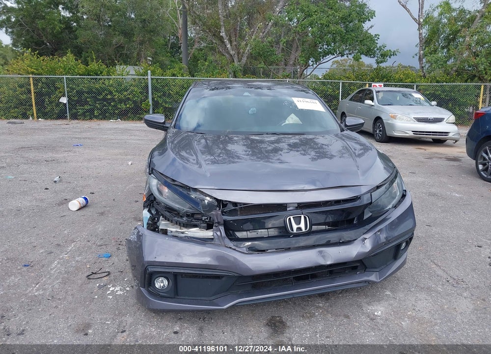 2020 HONDA CIVIC VIN: 2HGFC2F80LH513261