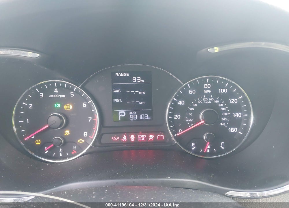 2015 KIA FORTE LX VIN: KNAFK4A61F5412144