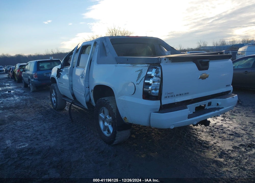 2009 CHEVROLET AVALANCHE 1500 LT1 VIN: 3GNFK22069G227481