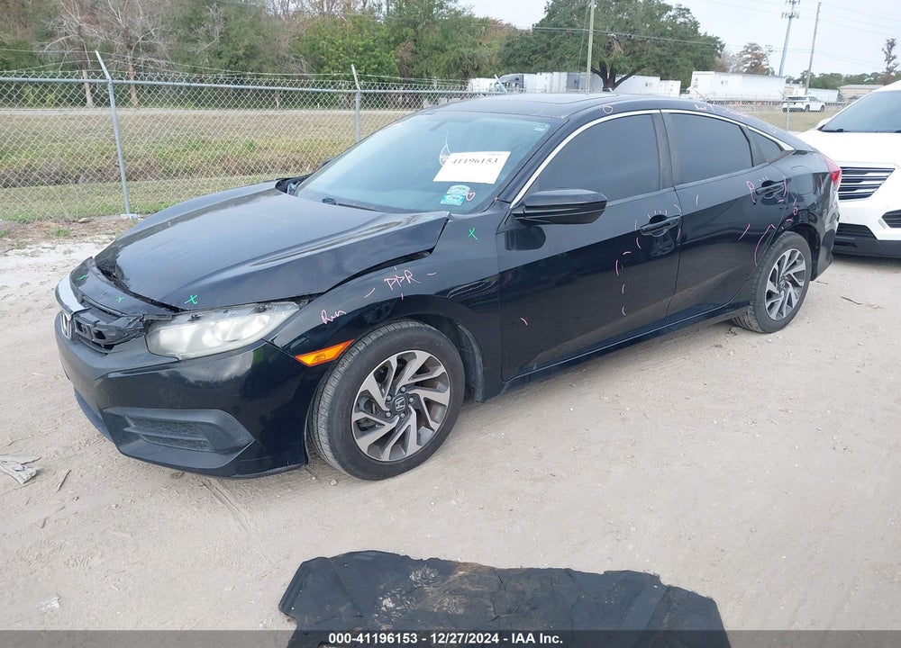 2016 HONDA CIVIC VIN: 19XFC2F74GE058356