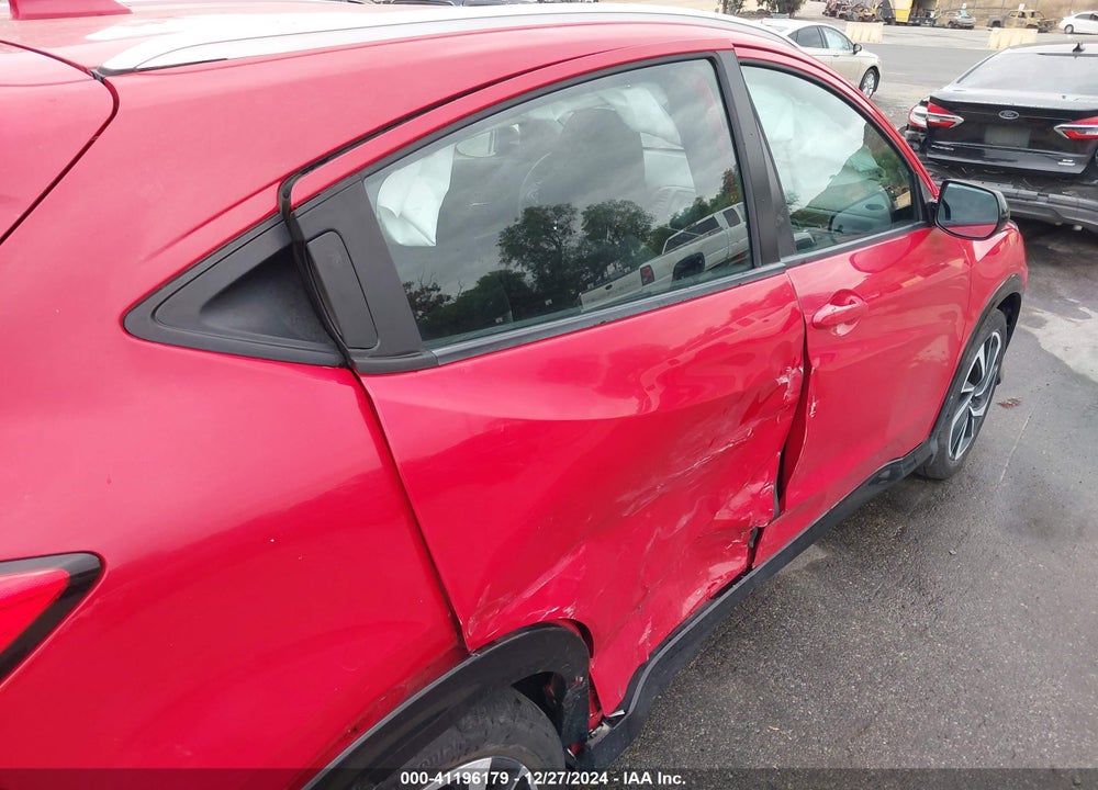 2019 HONDA HR-V SPORT VIN: 3CZRU5H15KG709571