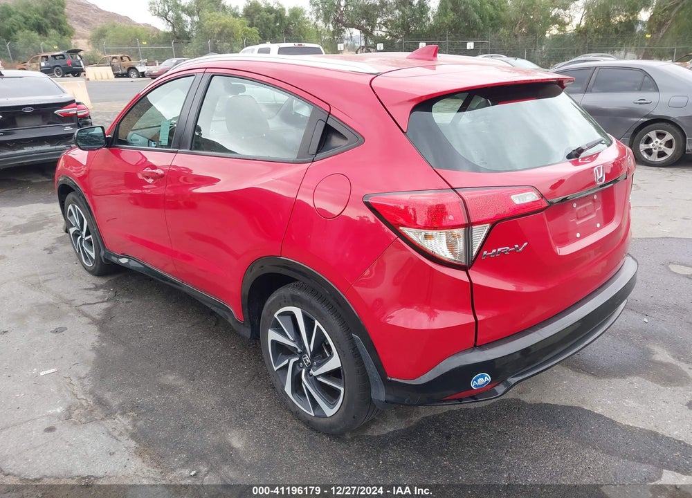 2019 HONDA HR-V SPORT VIN: 3CZRU5H15KG709571