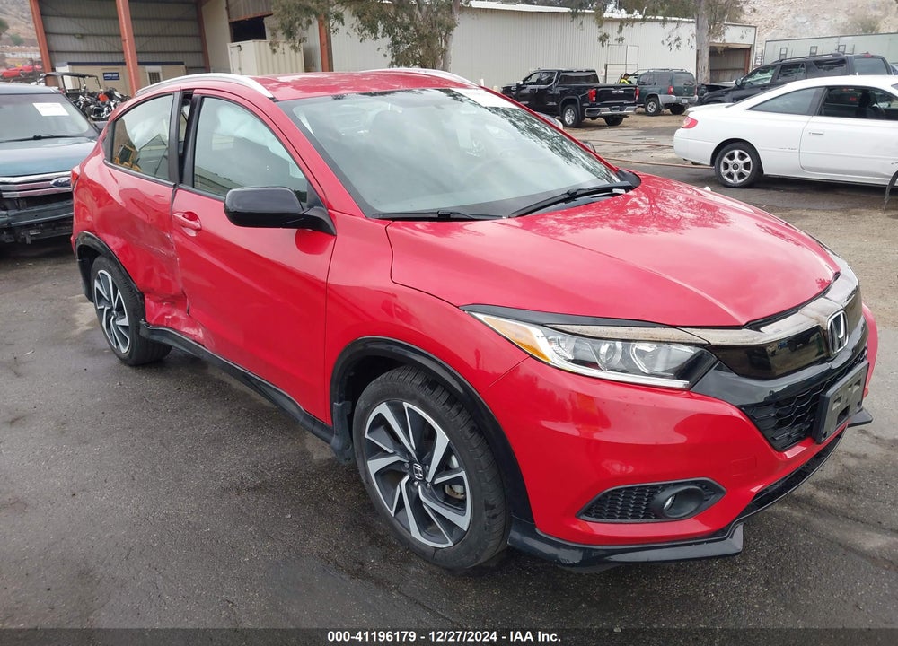 2019 HONDA HR-V SPORT VIN: 3CZRU5H15KG709571