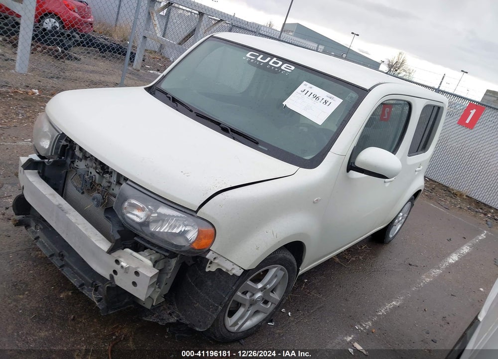 2010 NISSAN CUBE 1.8SL VIN: JN8AZ2KR9AT156270