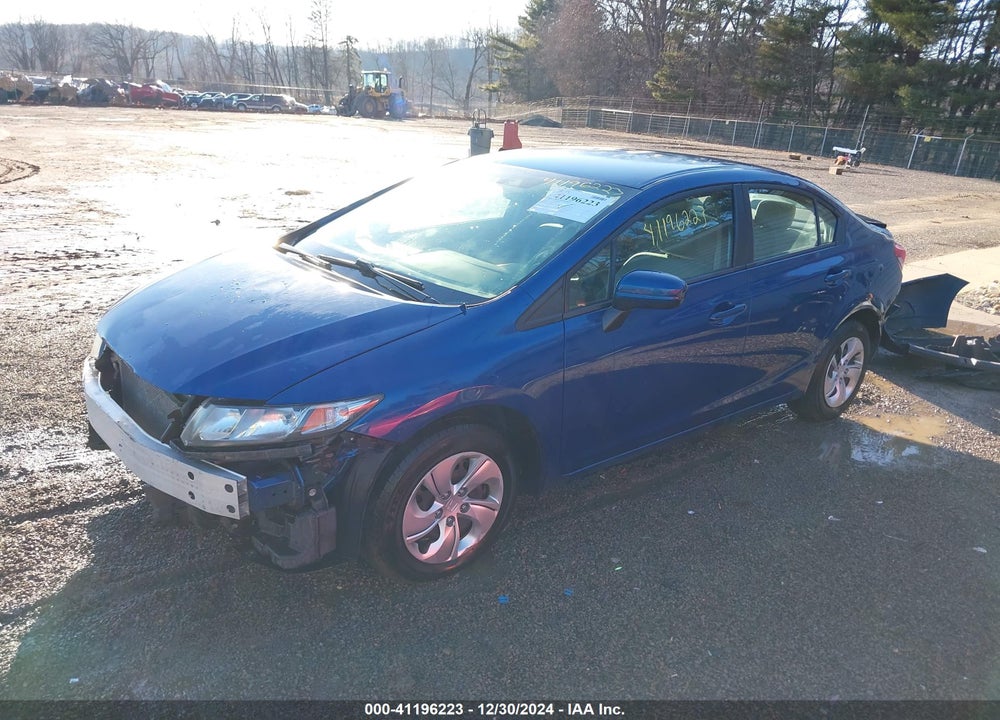 2015 HONDA CIVIC LX VIN: 19XFB2F59FE023635