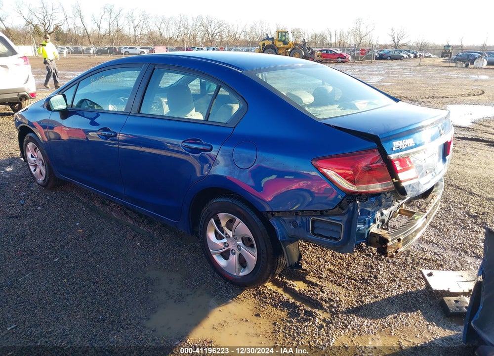 2015 HONDA CIVIC LX VIN: 19XFB2F59FE023635