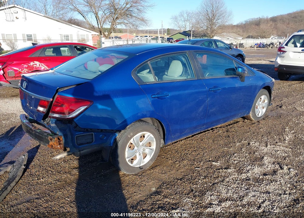 2015 HONDA CIVIC LX VIN: 19XFB2F59FE023635