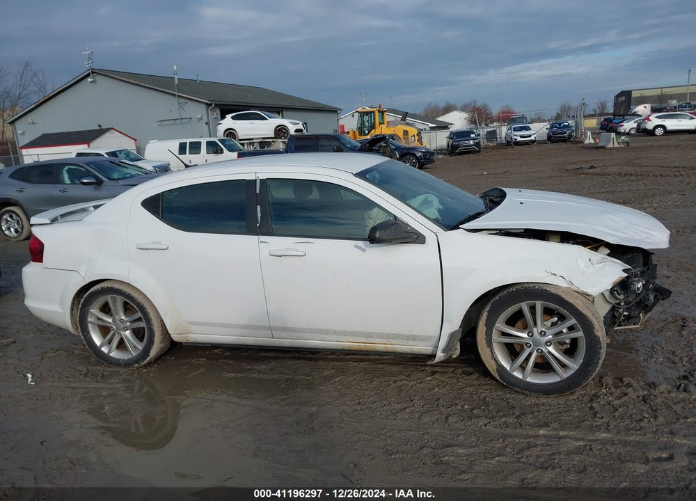 2012 DODGE AVENGER SE VIN: 1C3CDZAG3CN314979