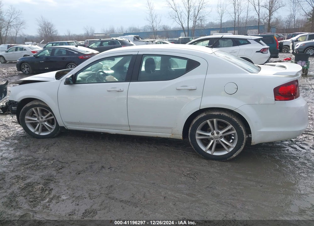 2012 DODGE AVENGER SE VIN: 1C3CDZAG3CN314979
