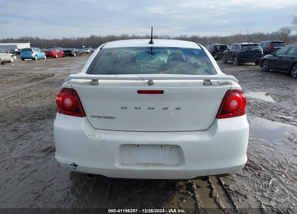 2012 DODGE AVENGER SE VIN: 1C3CDZAG3CN314979