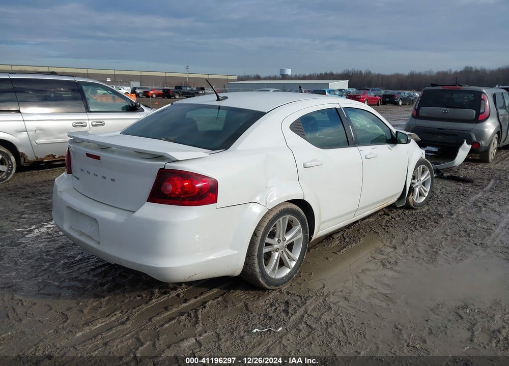 2012 DODGE AVENGER SE VIN: 1C3CDZAG3CN314979