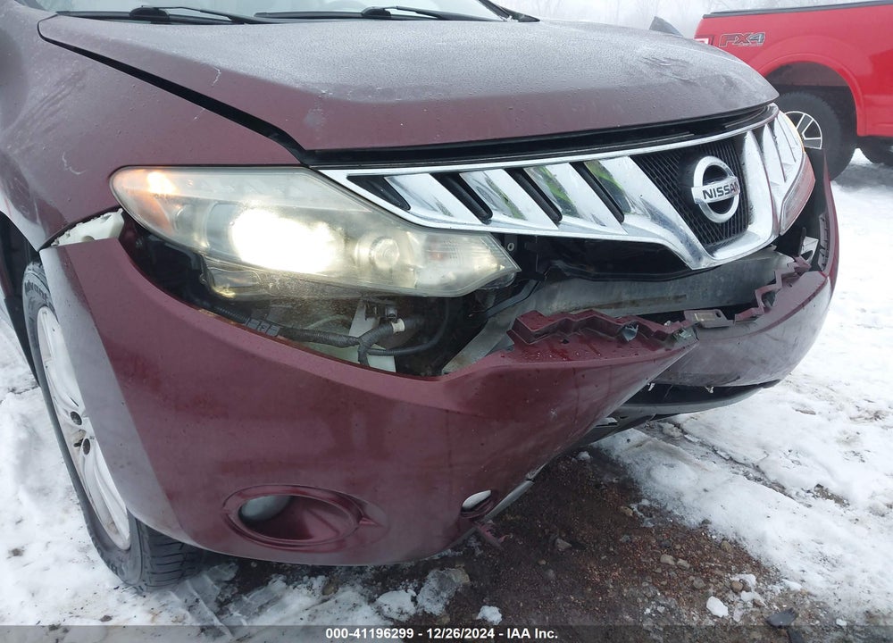 2009 NISSAN MURANO LE VIN: JN8AZ18W79W141932