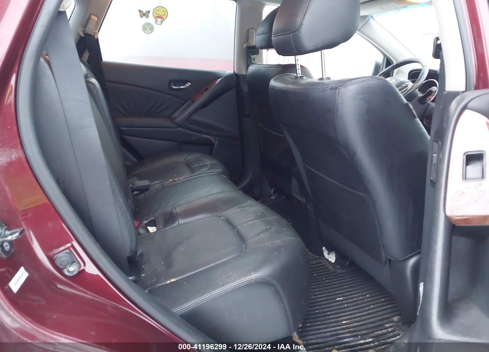 2009 NISSAN MURANO LE VIN: JN8AZ18W79W141932