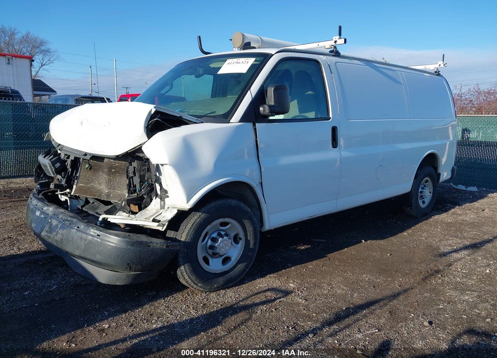 2018 CHEVROLET EXPRESS 2500 WORK VAN VIN: 1GCWGAFP6J1174988