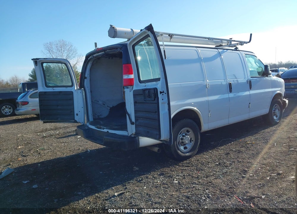 2018 CHEVROLET EXPRESS 2500 WORK VAN VIN: 1GCWGAFP6J1174988