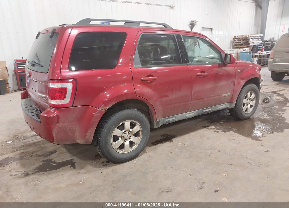 2008 FORD ESCAPE VIN: 1FMCU941X8KA37772