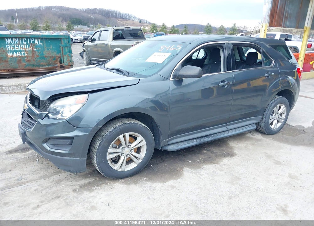 2017 CHEVROLET EQUINOX LS VIN: 2GNALBEK9H1568465