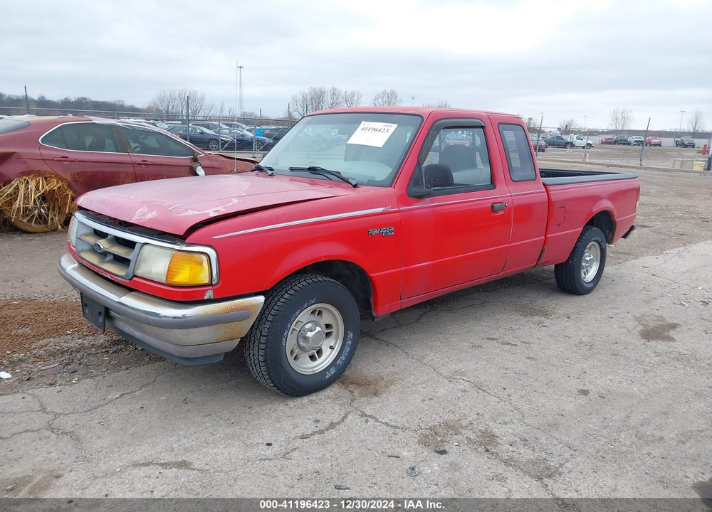 1995 FORD RANGER SUPER CAB VIN: 1FTCR14A8STA27489