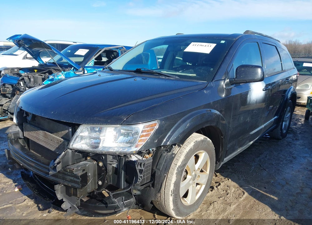 2012 DODGE JOURNEY SXT VIN: 3C4PDCBG3CT393756