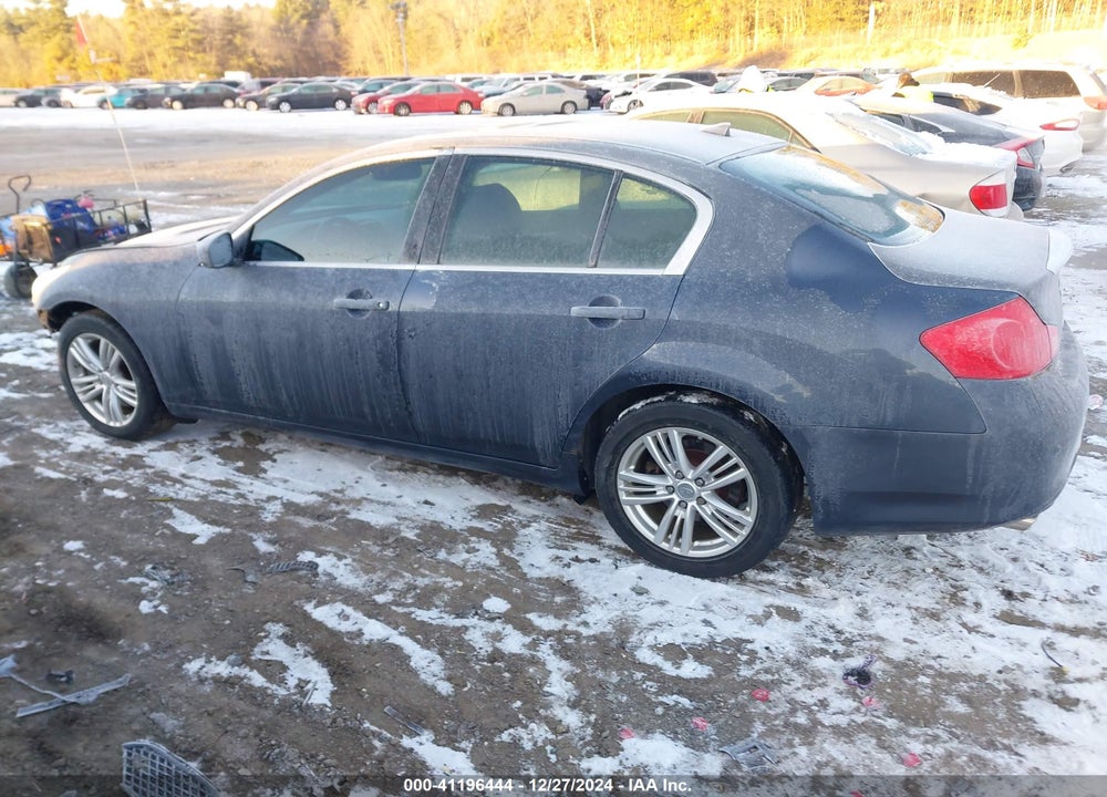 2010 INFINITI G37 VIN: JN1CV6AR7AM454242