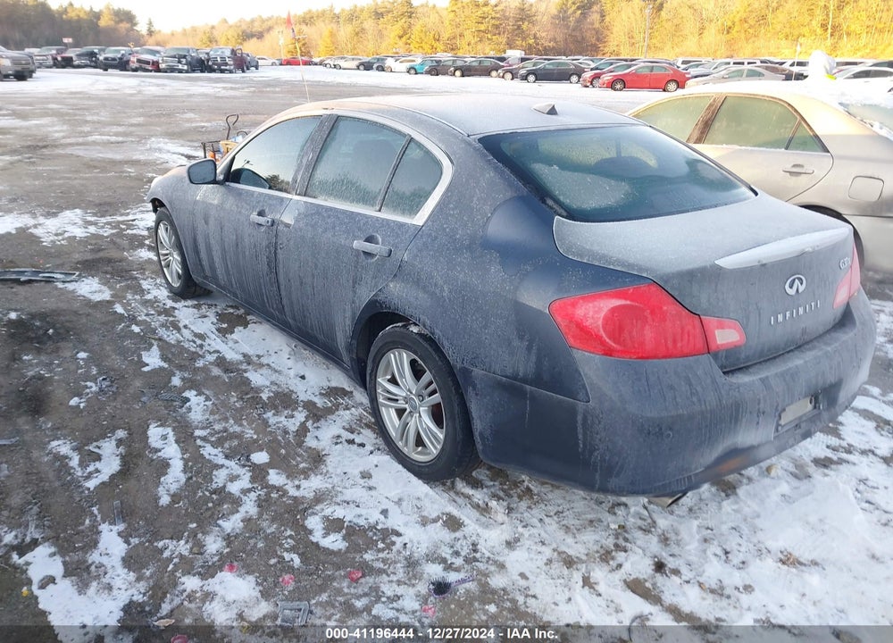 2010 INFINITI G37 VIN: JN1CV6AR7AM454242
