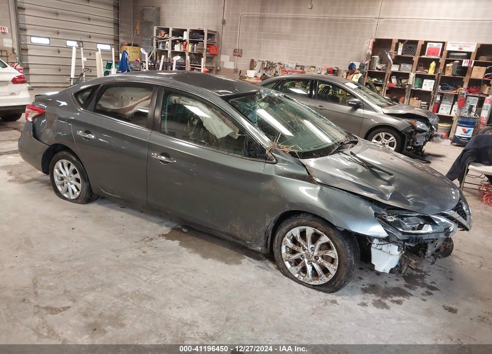 2018 NISSAN SENTRA SV VIN: 3N1AB7AP1JL618230