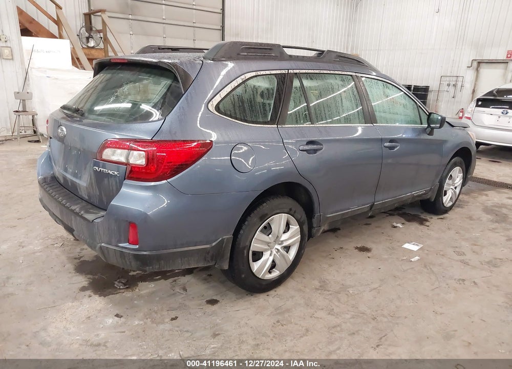 2015 SUBARU OUTBACK 2.5I VIN: 4S4BSBAC7F3337825
