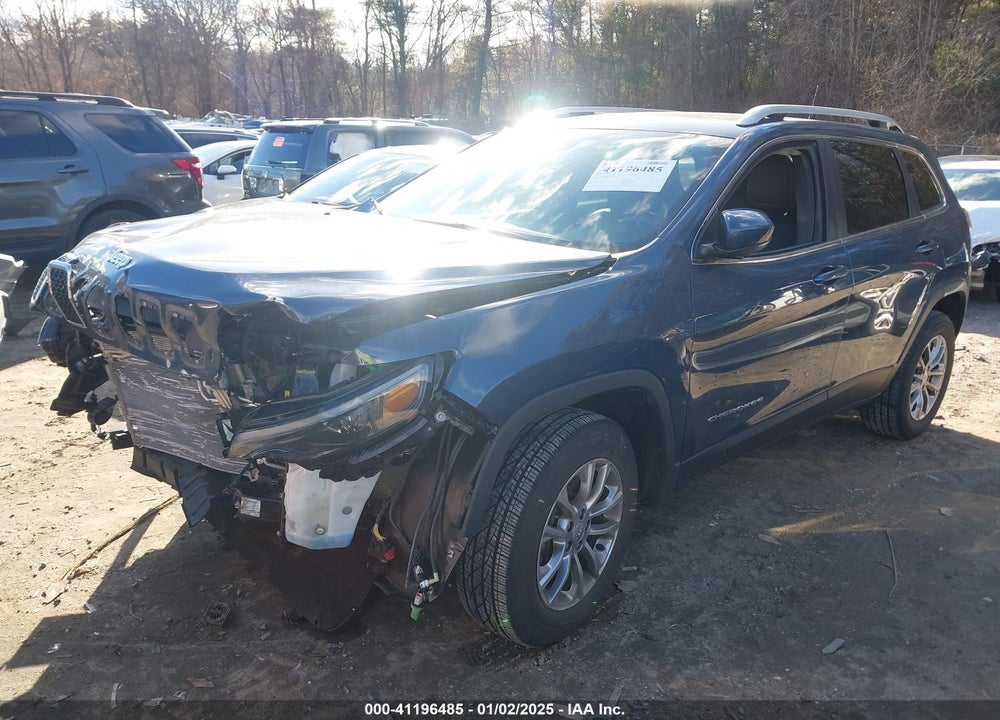2021 JEEP CHEROKEE LATITUDE LUX 4X4 VIN: 1C4PJMMX8MD141326