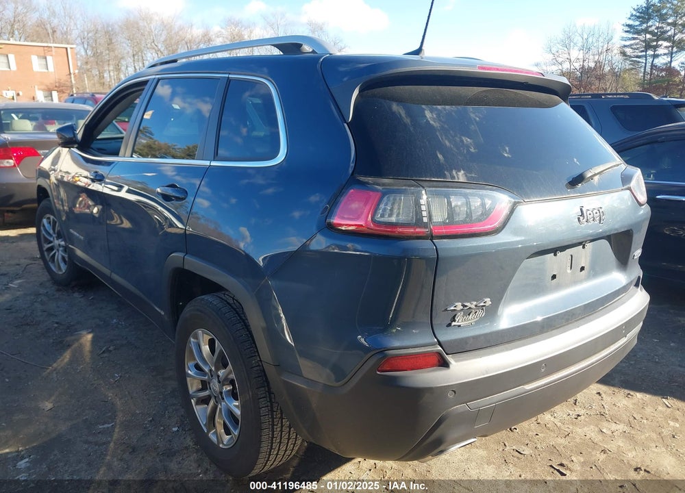 2021 JEEP CHEROKEE LATITUDE LUX 4X4 VIN: 1C4PJMMX8MD141326