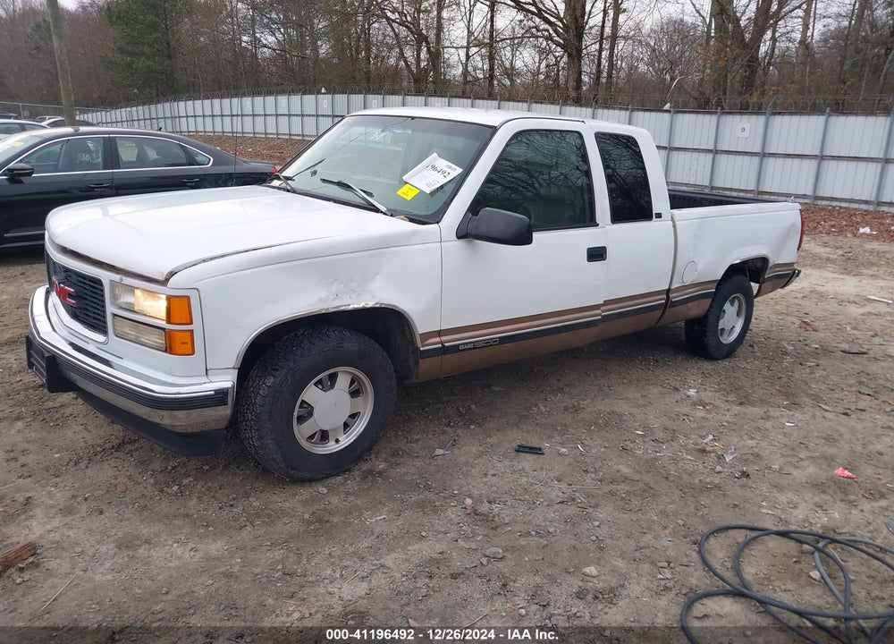 1997 GMC SIERRA 1500 SL WIDESIDE VIN: 1GTEC19R1VE534025