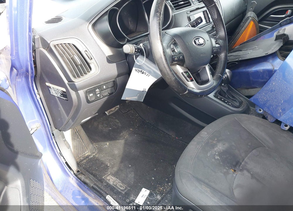 2013 KIA RIO SX VIN: KNADN5A34D6214241
