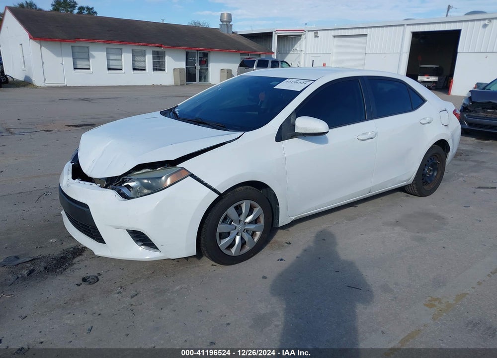 2015 TOYOTA COROLLA LE VIN: 2T1BURHE2FC390048