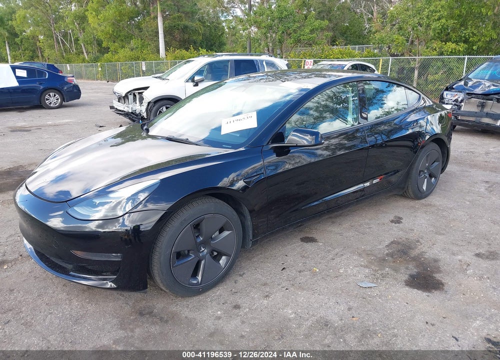 2023 TESLA MODEL 3 REAR-WHEEL DRIVE VIN: 5YJ3E1EA6PF438197