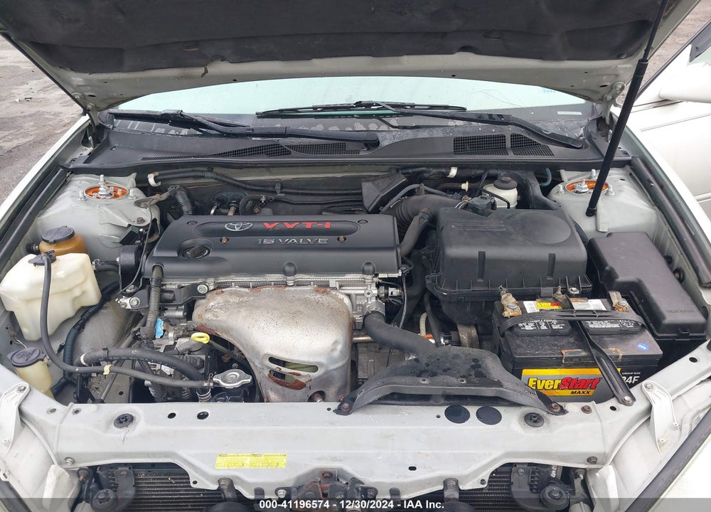 2004 TOYOTA CAMRY LE VIN: 4T1BE32K24U791314
