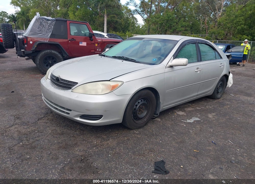 2004 TOYOTA CAMRY LE VIN: 4T1BE32K24U791314