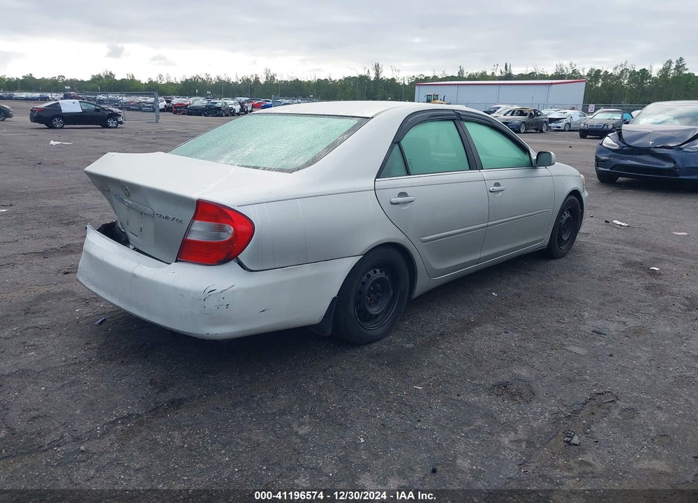 2004 TOYOTA CAMRY LE VIN: 4T1BE32K24U791314