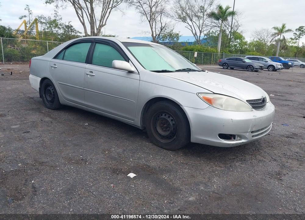 2004 TOYOTA CAMRY LE VIN: 4T1BE32K24U791314