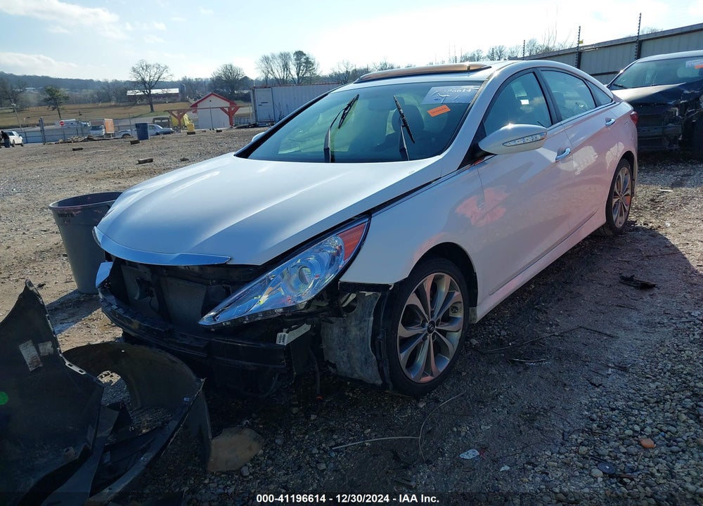 2014 HYUNDAI SONATA VIN: 5NPEC4AC3EH877086