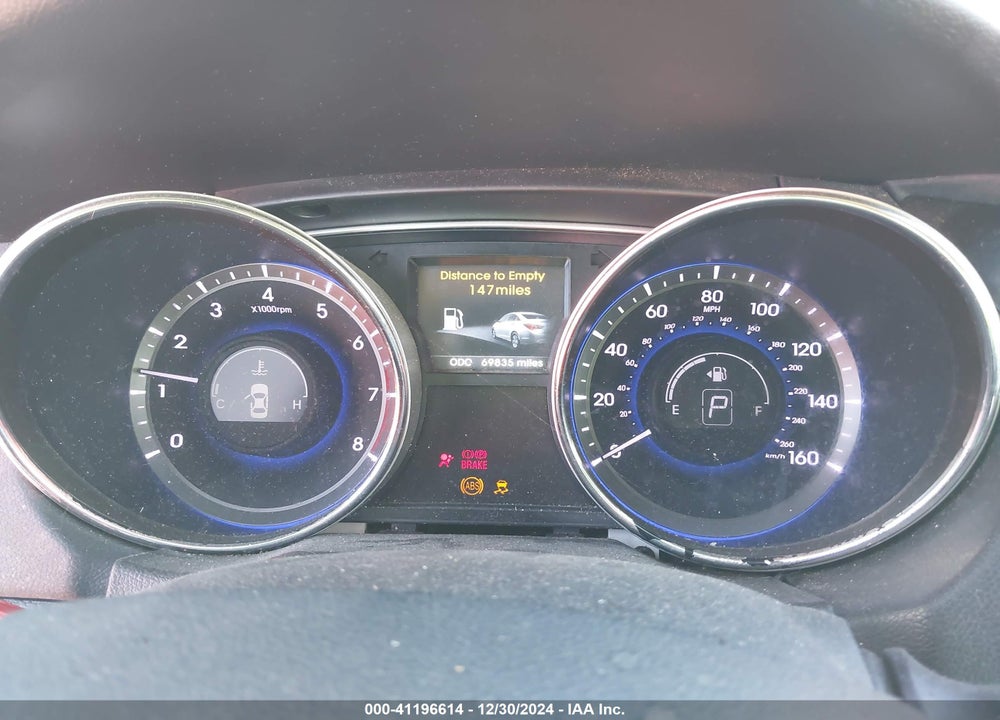 2014 HYUNDAI SONATA VIN: 5NPEC4AC3EH877086